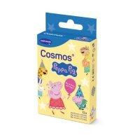 Hartmann Cosmos Plaster Peppa Pig Plastry 3 rozmiary, 12 szt.