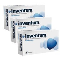 Zestaw Inventum 25 mg, 3 x 8 tabletek do rozgryzania i żucia