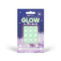 Face Facts Plastry na wypryski - Świecące w ciemności Gwiazdki, 24 szt.