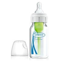 Dr Brown's Standard Options+ Butelka antykolkowa szklana 0m+, 120ml