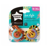 Tommee Tippee Smoczek uspokajający Fun Style 18-36m, 2 szt.