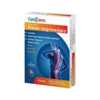 Rodzina Zdrowia Plaster Rozgrzewający OptiTherm, 8 szt