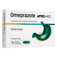 Omeprazole Apteo Med 20 mg, 14 kapsułek dojelitowych