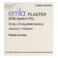 Emla Plaster leczniczy 25 mg + 25 mg, 2 szt. INPHARM