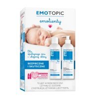Zestaw Emotopic Med+ Emulsja do kąpieli, 400 ml + Balsam do ciała, 400 ml