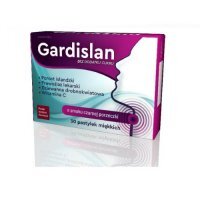 Gardislan bez dodatku cukru o smaku czarnej porzeczki, 30 past.