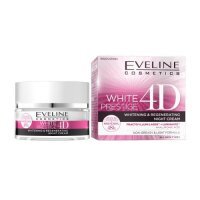 EVELINE White Prestige 4D intensywnie wybielający Krem do twarzy na noc, 50ml