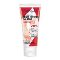 Perfecta Pharmacy Wygładzający krem-kompres do stóp zmiękczające "skarpetki" 20% Urea, 80 ml