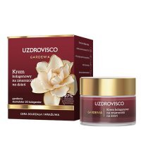 Uzdrovisco Gardenia Krem kolagenowy na zmarszczki na dzień, 50 ml