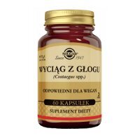 SOLGAR Głóg wyciąg - 60 kapsułek roślinnych