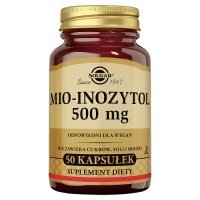 SOLGAR Mio-Inozytol, 50 kapsułek