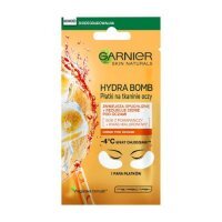 GARNIER Moisture+ Fresh Look energetyzujące płatki pod oczy z sokiem pomarańczowym i kwasem hialuronowym, 6g