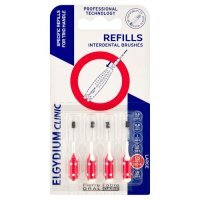 Elgydium Clinic Refills Wkłady do szczoteczki międzyzębowej 1,5 mm, 4 szt.