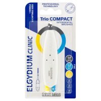 Elgydium Clinic Trio Compact Szczoteczka do przestrzeni międzyzębowych 0,6/0,8/1mm, 1 szt.