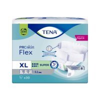 Tena Flex ProSkin Super Pieluchomajtki z pasem mocującym XL, 30 szt.