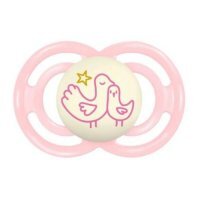 MAM Smoczek silikonowy Perfect Night 16m+ Planet Love girl