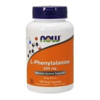 NOW FOODS L-Fenyloalanina 500mg, 120kaps.