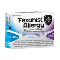 Fexahist Allergy 120 mg, 10 tabletek powlekanych