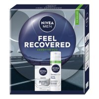 Nivea Men Feel Recovery Sensitive Duo dla mężczyzn (Pianka do golenia, 200 ml + Balsam do golenia, 100 ml)