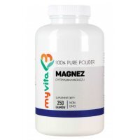 MyVita Magnez Cytrynian magnezu proszek, 250 g