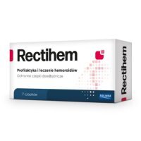 Rectihem Ochronne czopki doodbytnicze, 7 czop. - profilaktyka i leczenie hemoroidów