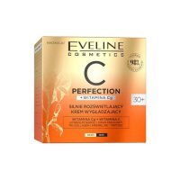 EVELINE C Perfection Silnie rozświetlający krem wygładzający 30+ na dzień i noc, 50ml