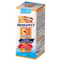 Herbapect Junior bez cukru syrop ,110 g
