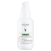 VICHY CAPITAL SOLEIL UV-Clear Fluid przeciw niedoskonałościom SPF50+, 40ml KRÓTKA DATA 30.11.2025