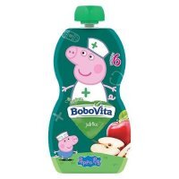 BoboVita Peppa Pig Mus jabłko 6m+, 100 g KRÓTKA DATA 14.12.2025