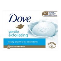 Dove Gentle Exfoliating Kremowa kostka myjąca Delikatny peeling, 90 g