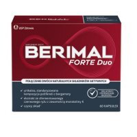 Berimal Forte Duo, 60kaps. KRÓTKA DATA 31.12.2025