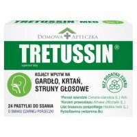 Domowa Apteczka Tretussin, 24 pastylki do ssania