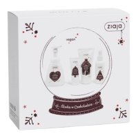 Ziaja Zestaw świąteczny Śliwka w czekoladzie: Żel pod prysznic, 160 ml + Pianka do mycia, 250 ml + Mgiełka do ciała, 100 ml + Krem do rąk, 50 ml
