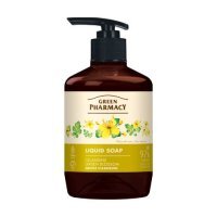 Green Pharmacy Mydło w płynie jaskółcze ziele i lipa, 460 ml