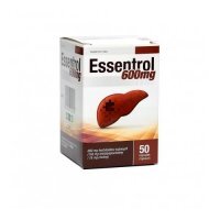 Essentrol 600mg, 50kaps.