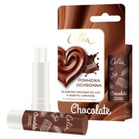 Celia Pomadka ochronna Olejkowy balsam do ust Czekolada, 4 g