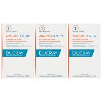 Zestaw Ducray Anacaps Reactiv, 3 x 30 kaps.