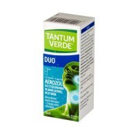 Tantum Verde Duo 1,5 mg/ml + 5 mg/ml aerozol do stosowania w jamie ustnej roztwór, 15 ml