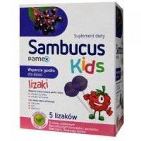 Sambucus Kids lizaki - 5 szt. KRÓTKA DATA 31.01.2025