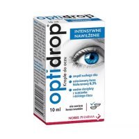 Optidrop Intensywne Nawilżenie Krople do oczu, 10 ml