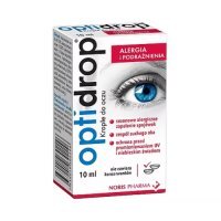 Optidrop Alergia i Podrażnienia Krople do oczu, 10 ml