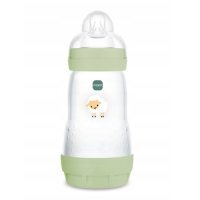 MAM Baby Perfect Start Butelka do karmienia antykolkowa zielona 2m+, 260 ml