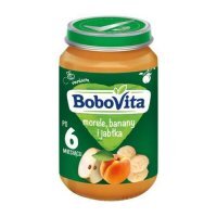 BoboVita Przecier morele banany i jabłka - 190g KRÓTKA DATA 29.01.2026