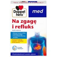 Doppelherz Med Na zgagę i refluks, 20 sasz.