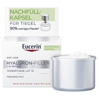 Eucerin Hyaluron-Filler + 3x Effect Krem na dzień SPF 15 wkład uzupełniający, 50 ml
