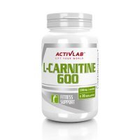 ACTIVLAB L-CARNITINE 600 Super, 60 kapsułek  KRÓTKA DATA 19.02.2026