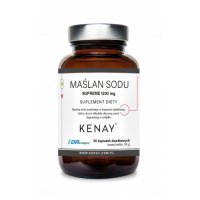 Kenay Maślan sodu Supreme 1200 mg, 60 kaps. dojelitowych