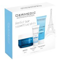 Dermedic Hydrain 3 Zestaw kosmetyków nawilżających do pielęgnacji twarzy