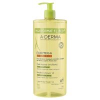 A-Derma Exomega Control Olejek emolient pod prysznic, 1000 ml