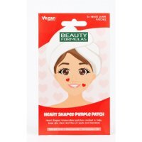 Beauty Formulas Plastry hydrokoloidowe na niedoskonałości skóry w kształcie serca, 24 szt.